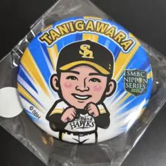 福岡ソフトバンクホークス 谷川原健太 缶バッジ 若鷹ガチャファイト
