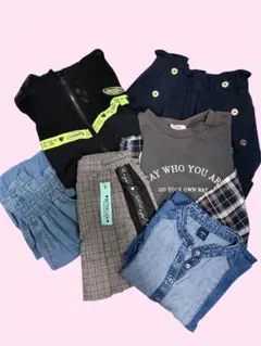 女の子まとめ売り150サイズ　GAP　GU　PINK-latteなど