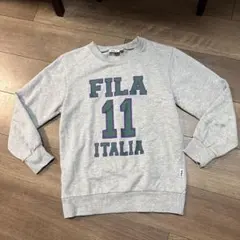 FILA グレー 薄手トレーナー ITALIA 11