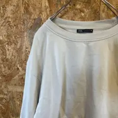 AE8699 ZARA ザラ トレーナー ライトベージュ レディース 30 60