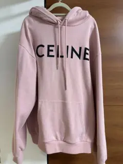 CELINE ピンク パーカー Sサイズのサムネイル