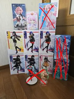 新品未開封フィギュア8個セット　一部箱潰れあり