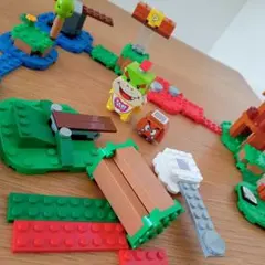 レゴ■スーパーマリオ　コースセット■クッパジュニア　クリボー