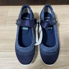 【新品未使用】ルコックスポルティフ シェルブール ネイビー 25.0cm