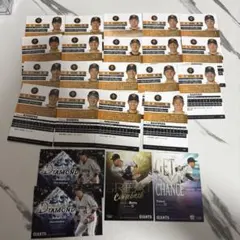 読売ジャイアンツ トレーディングカードセット