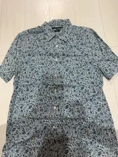 PERRY ELLIS ペイズリー柄 半袖シャツ スリムフィット　アメカジのサムネイル