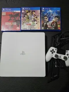 PlayStation4 CUH-2100A コントローラー 縦置き台 ソフト付