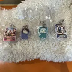 アイカツガチャ めじるしアクセサリー 4点セット 紫吹蘭、藤宮ユリカ