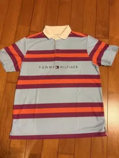 TOMMY HILFIGER ストライプポロシャツ