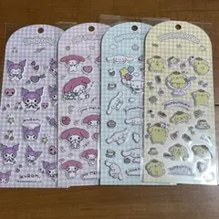 【正規品】サンリオ　クロミ　マイメロ　シナモン　ぷっくりシール　まとめ売り