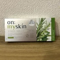 【新品未開封】on: myskin オーマイスキン ハーブピーリング 8個入