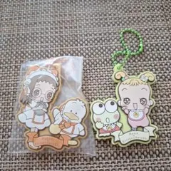 おジャ魔女どれみ×はぴだんぶい　 スペシャルラバーマスコット　サンリオコラボ