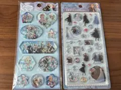 アナと雪の女王 3Dステッカー シール 立体 水シール ★2枚セット★