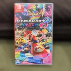 マリオカート8 デラックス　ソフト　&ハンドル2個セット　switch　※箱なし