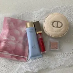 コスメ化粧品/まとめ売り５点(Dior•リリミュウ•ロムアンド•メディキューブ)