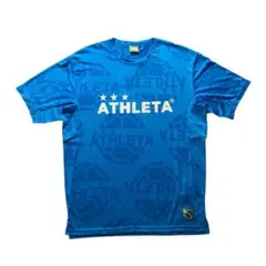 新品 ATHLETA プラシャツ ゲームシャツ サッカーシャツ アスレタXL