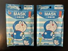 ドラえもん マスク 7枚入り 14×9.5cm 2セット