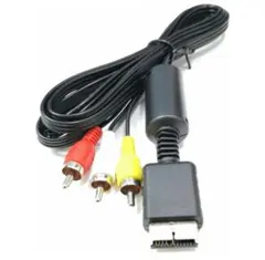 RuiMi AVコンポジットケーブル 1.8m PS1/PS2/PS3