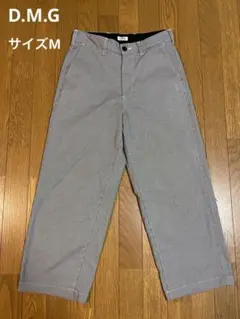 D.M.G サイズM ワイドクロップド トラウザー 14-104T ドミンゴ