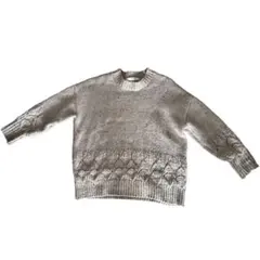 【Mushroom】レディースニット　秋冬春　ふわふわ　もっちり　暖かい