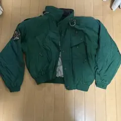 FRABLICE 緑色 ジャンパー・ブルゾン短丈