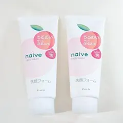新品　naive ナイーブ　洗顔フォーム 桃の葉エキス配合　2本セットのサムネイル