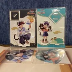 忍たま乱太郎　アクリルスタンド　土井半助　きり丸　ナンジャタウン