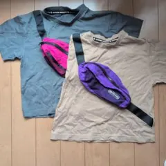 OUTDOOR PRODUCTS Tシャツ ボディバッグデザイン ２枚セットのサムネイル