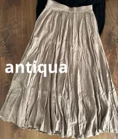 【最終値下げ】 antiqua フレアデザインスカート