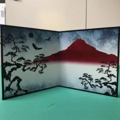 秀叡作 五月人形用屏風 本金蒔絵 内閣総理大臣賞受賞作品 伝統工芸
