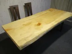 ＃1762■　銀杏　イチョウ　テーブル　ローテーブル　ダイニング　一枚板　天板 1762□ 銀杏 イチョウ テーブル ローテーブル ダイニング 一枚板 天板