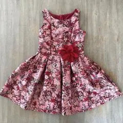 キッズ 花柄 フォーマルドレスのサムネイル