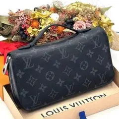 ルイヴィトン モノグラム エクリプス ジッピーXL 長財布 ブラック 旅行 黒