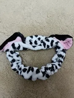 東京ディズニーリゾート　 101匹わんちゃんのダルメシアン柄ヘアバンド