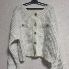 ナイスクラップ ラメニット トップス