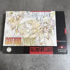 【未開封品】COTTON100% Strictly Limited 【SNES】