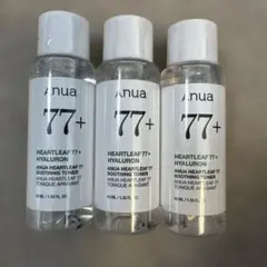 Anua Heartleaf 77+ Soothing Toner 3本セット