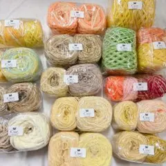 【831】引き揃え　デザイン毛糸 まとめ売り セット