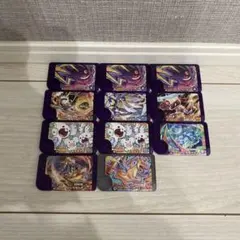 ポケモンフレンダ、リザードン、ルカリオあります。 ⑮ポケモンフレンダレア枠ピンク3枚セット ルカリオ メルタン