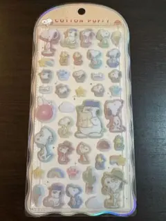 【正規品】　コットンパフィー　スヌーピー　【新品未使用】