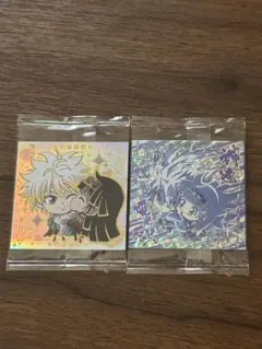 HUNTER×HUNTERウエハース４　キルア＆アルカ　HR＆SEC