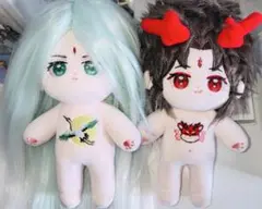 人査反派自救系統　沈清秋・洛氷河　ぬいぐるみセット Amazon.co.jp: クズ悪役の自己救済システム 穿書自救指南 沈清秋