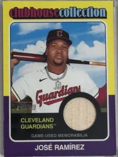 José Ramírez ホセ・ラミレス 2024 Topps Heritage