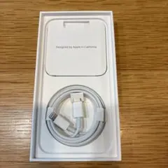 【純正品 新品】iPhone 充電器 タイプCライトニングケーブル Apple