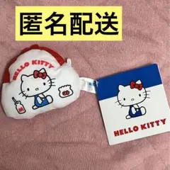 ハローキティ なつかしモチーフマスコット　がまぐち