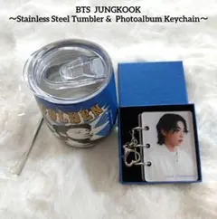 ✤新品✤ BTS ジョングク ステンレスタンブラー フォトアルバムキーリング:C