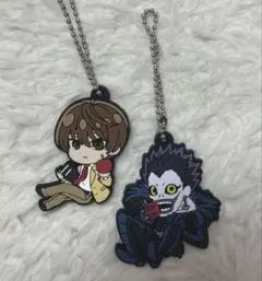 DEATHNOTE デスノート 夜神月 リューク キーホルダー 2個セット