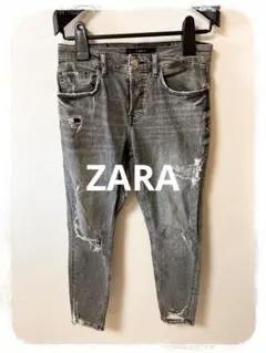☘️P1☘ZARA MAN ストレッチ スキニーデニム 40
