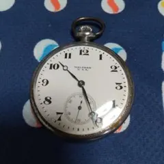 (ジャンク)Waltham 懐中時計 スモセコ