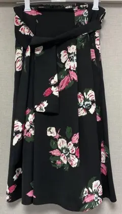 秋 冬 AG by aquagirl スカート 花柄 クラシカル